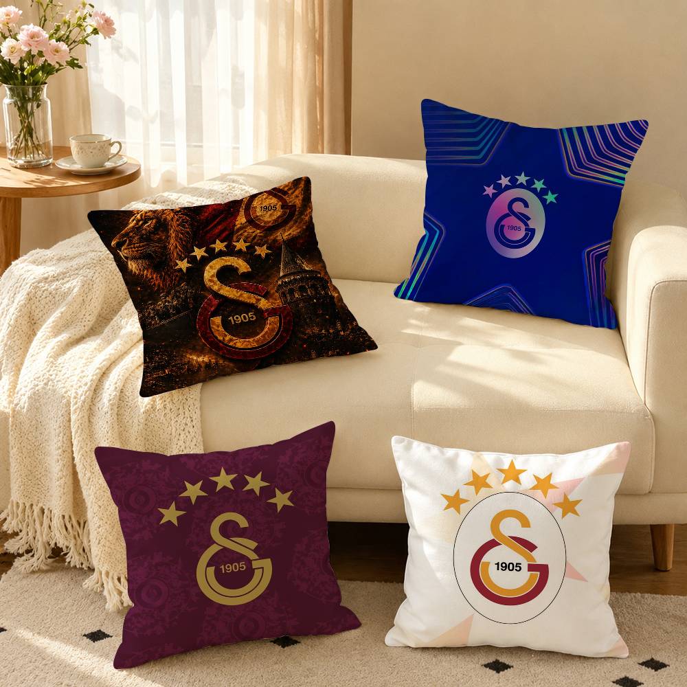 Home Textiles Turkey - トルコG-ガラタサライS スクエア両面プリント枕カバー 寝室ベッドサイド枕 ソファクッションカバー