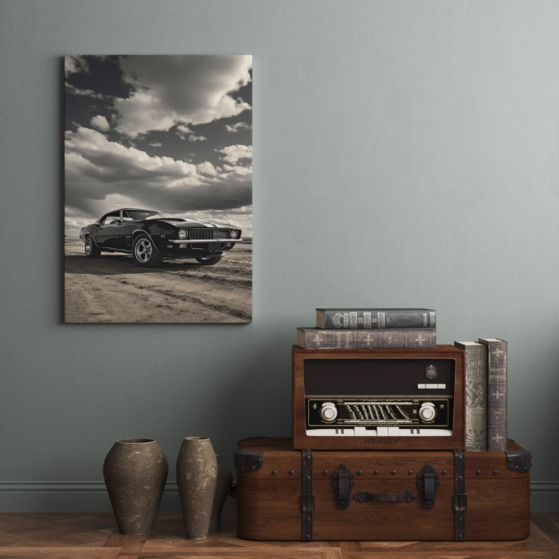 フレームレスモダン有名ブランド車ポスター豪華な自動車キャンバ - Home Textiles Brands のレビューと価格